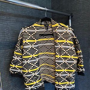 Knit Cardigan sweater with 3/4 sleeves